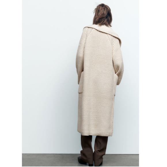 LAST 1️⃣—NWT Zara Limited Edition Knit Coat - Picture 3 of 11
